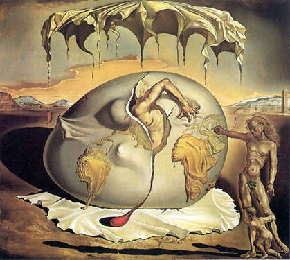 Dali - Geopoliticus Child Watching the Birth of the New Man (1943)